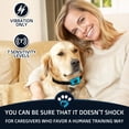 thumbnail image 3 of PawPets Collar antiladridos – Collar de perro de entrenamiento sin golpes – Humane con vibración y ladrido sonoro collar para perros pequeños, medianos y grandes, 5 – 110 libras – 2 unidades – ideal c, 3 of 5