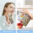thumbnail image 7 of Wildflowers Washcloths, Soft and Absorbent Cotton Towel, 6 Pack 12 X 12 Inches Premium Quick Dry Face Towel Wash cloth, 7 of 7