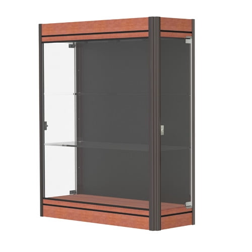 Waddell Contempo Series Lighted Wall Display Case
