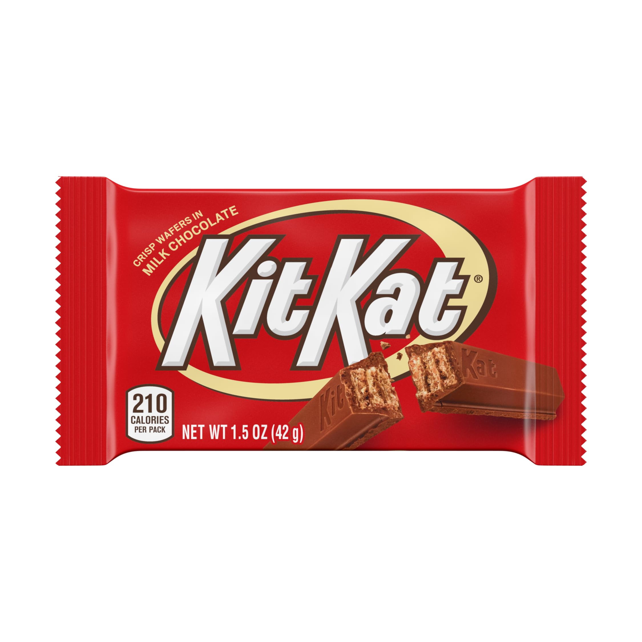 KIT KAT Milk Chocolate Wafer Candy Bars, 1.5 oz (24 Count)