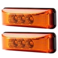 thumbnail image 1 of 2X 3 Led 3.9Inch Car Truck Side Marker Light Tail Rear Lamps Indicator Marker 10-24V for Trailer Rv Boat Lorry, 1 of 7