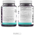 thumbnail image 3 of Pure Co Organic Sambucus Elderberry Immune Support Supplement for Adults, 60 Gummies, 3 of 7