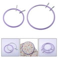 thumbnail image 4 of BUYISI Cross Stitch Round Loop Embroidery Hoop Knitting Frame For Diy Hand Embroidery Art Craft Sewing Handmade Needlework Tool 7.25 Inches, 4 of 5