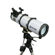 Spectrum Optical Instruments - PolarPlus 150EQ (5.9 inch) Professional Equatorial Reflector Telescope 25X -275X Zoom Smartphone Adapter and Remote Shutter - Compact and Portable