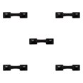 thumbnail image 2 of Justharion PVC Nylon Strap Armrest Grab Handle Canoe Kayak for Inflatable Black 31x7CM 5Set, 2 of 6