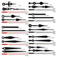 Different Clock Hands Clock Pointer for Clock Making Different Clock ...