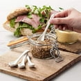 thumbnail image 4 of TSET152 Set of 4 Small Traditional Porcelain Salt, Condiment and Spice Spoons (10cm) \u2013 White White Condiment Spoon Set of 4 White Condiment Spoon Set of 4 White Condiment Spoon Set of 4, 4 of 5