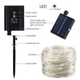 thumbnail image 2 of LINLIN Solar Rope Lights,Waterproof LED Solar Rope Copper Wire Twinkle Fairy String Lights with Remote Timer Decorative Lights for Christmas Birthday Wedding Party Indoor Outdoor Decor, 2 of 9