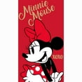 thumbnail image 4 of Classic Minnie Mouse "XOXO"- Microfiber Beach Bath Towel - 27" x 54", 4 of 4