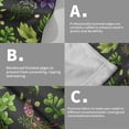 thumbnail image 5 of Green Plants Bath Hand Towels Sping Summer Herbs Bathroom Towels Plants Kitchen Dish Towels Botanical Decorative Towel Set of 2 Natural Wilflowers Leave Face Towel Decor Set, 5 of 7