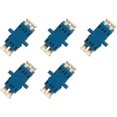 thumbnail image 1 of Fiber Optic Cable Adapter/Coupler LC-LC Duplex Singlemode 5 Pack, 1 of 1
