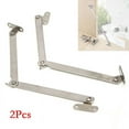thumbnail image 2 of 2PCS Stainless Steel Folding Rod Cabinet Door Movable Lifting Bracket Brand-New, 2 of 7