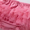 thumbnail image 4 of Baby Girl Summer Clothes Cute Ruffle Bow-Knot Bloomers Shorts Tulle Tutu Skirt with Diaper Cover, 4 of 7