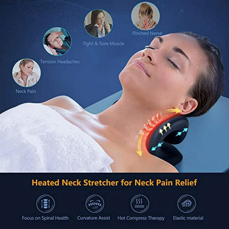 Heated Neck & Shoulder Massager for Cervical & Pain Relief