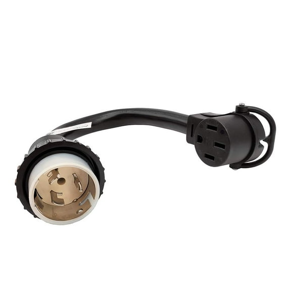 Parkworld 886399 Shore Power 50A Adapter Cord SS2-50P to 14-50R RV & EV female 1.5FT