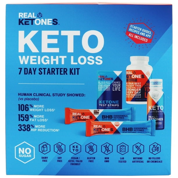 Real Ketones Keto Weight Loss 7 Day Starter Kit