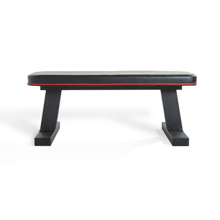 CAP Strength Heavy Duty Flat Bench, Black Finish (600lb Weight Capacity) 