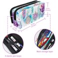 thumbnail image 5 of MUOOUM Pencil Case, Dreamcatcher Watercolor Pattern Large Capacity Pencil Pouch Stationery Pen Bag, 5 of 7