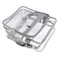 thumbnail image 1 of Bolso de hombro transparente, bolso de hombro transparente Bolso transparente de PVC de moda Bolso de hombro transparente de PVC construido para durar, 1 of 8