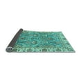 thumbnail image 2 of Ahgly Company Indoor Rectangle Oriental Light Blue Traditional Area Rugs, 5' x 8', 2 of 4