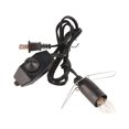 thumbnail image 2 of Crystal Salt Light Cord 25W Salt Lamp Cord with Dimmer Control for Bedroom Study US Plug 110V, 2 of 8
