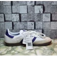 thumbnail image 2 of Adi-das Originals Samba ADV White Purple Men's 9.5 Casual Lifestyle Shoes IE6613, 2 of 6