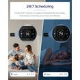 thumbnail image 4 of LEVOIT Smart Thermostat for Home, WiFi Programmable Digital Thermostat, Works with Alexa and Smart Sensor, Energy Saving, Large Touch Screen, C-Wire Adapter Included, DIY Install, White, 4 of 10
