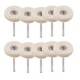 thumbnail image 1 of 10 Pcs 25Mm Installation Feutre Tampon de Polissage Ensemble de Broyeur de Perceuse Rotatif en T Poignée Rotative, 1 of 8