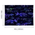 thumbnail image 2 of Tapestry Dinosaur Skeleton Original for Bedroom Wall Hanging 60 X90 IN, 2 of 3