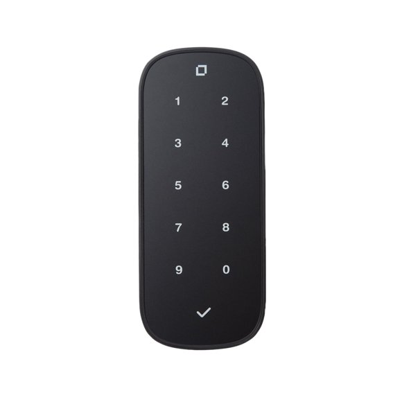 Teclado numérico Level Smart Bluetooth resistente a la intemperie negro mate