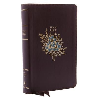 Pre-Owned KJV, Deluxe Reference Bible, Personal Size Giant Print, Imitation Leather, Burgundy, Red Letter Edition (Imitation Leather) 0785215581 9780785215585