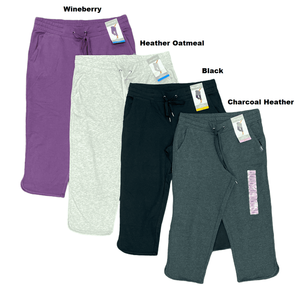 Eddie Bauer - Eddie Bauer Women's Comfy Lightweight French Terry Capri Pants w/ Pockets