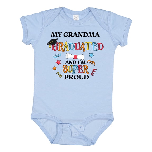Inktastic My Grandma Graduated and I'm Super Proud Boys or Girls Baby Bodysuit