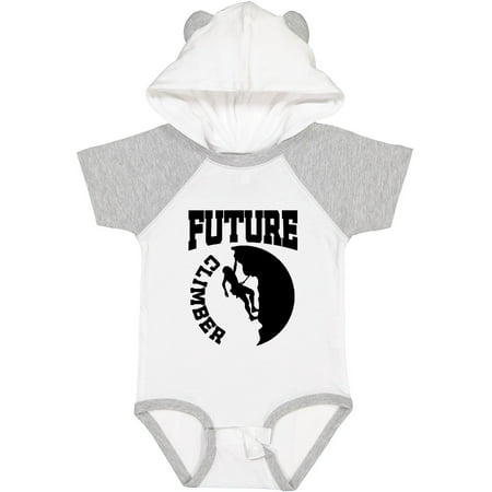 

Inktastic Climbing Future Climber Gift Baby Boy or Baby Girl Bodysuit
