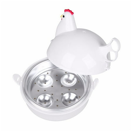 

JULYING 4 Egg Boiler Cooker Novelty Kitchen Cooking Appliances Steamer Home Eggs Gadgets