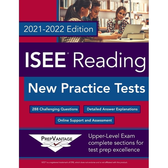 ISEE Reading: New Practice Tests, 2021-2022 Edition, (Paperback)