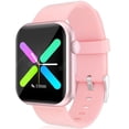 thumbnail image 1 of Reloj Inteligente Fralugio Smart Watch Full Touch R3l Notificaciones Rosa Sport, 1 of 4
