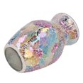 thumbnail image 1 of Florero De Cristal De Mosaico, Florero De Cristal Duradero, Mano De Obra Fina, Brillante Para Dormitorio, 1 of 7