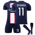 thumbnail image 2 of 2223 Paris Saint-Germain Messi Jersey Home No. 10 Neymar Mbappé No. 7 PSG Camiseta de fútbol para niños, 2 of 3