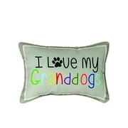 Manual Woodworkers  Weavers Word Throw Pillow I Love My Granddogs 12.5 x 8.5