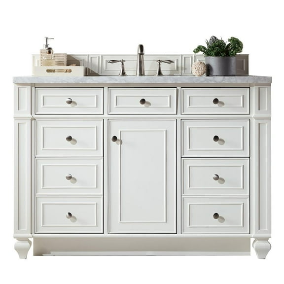 James Martin Vanities 157-V48-3Ejp Bristol 48" Free Standing Single Basin Hardwood Vanity