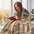 thumbnail image 6 of 25th Anniversary Blanket Gifts, 25th Silver Wedding Anniversary Couple Gifts for Dad Mom Parents Friends, 25 Years of Marriage 50"x60" Throw Blankets Gift for Husband Wife Her Him, 6 of 6