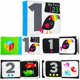 thumbnail image 4 of 4 Infant Crinkle Books Black and White Book for Newborns High Contrast Baby Toy Cloth Books Touch and Feel Sensory Activity Book Squeak and Crinkle To, 4 of 4