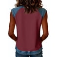 thumbnail image 6 of Trgacdwlo 1776-2026 USA 250th Anniversary Shirt Flag Print Independence Day Women's Tank Tops Freedom Womens 4th of July Shirts, 6 of 6
