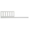 thumbnail image 3 of Delta Children Daybed/Toddler Convertible Wood Safety Rail for Twin Bed, 36" x 19", Bianca White, 3 of 6