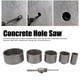 thumbnail image 5 of Broca De Sierra Perforadora Para Hormigón, 40 Mm, 65 Mm, 80 Mm, 100 Mm, 125 Mm, Sierra Perforadora Portátil Duradera Para Hormigón, Caja De Plástico De Aluminio, Embalaje Para, 5 of 7