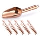 thumbnail image 1 of Set de cuchara y pinzas de acero inoxidable Cuchara de cocina metálica resistente para hielo, azúcar, granos de café y palomitas, 1 of 1