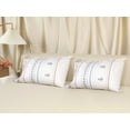 thumbnail image 6 of REGALWOVEN Set of 2 Cotton Floral Pillow Cases with Envelope Closure, Gifts for Women Men Navy Blue Queen, 6 of 7