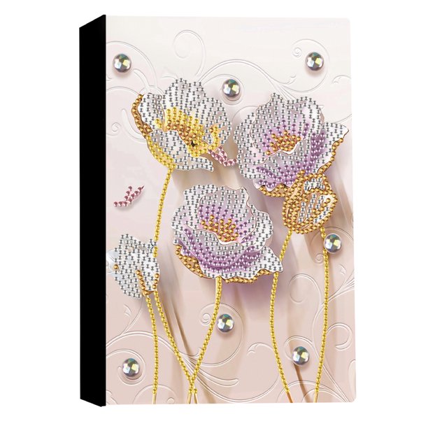 Cuaderno Mosaico Diamantes 5D 50 Páginas Kit Pintura para Diario Creativo A5 DIY