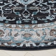 thumbnail image 2 of SAFAVIEH Mayflower Talbot Medallion Area Rug, Blue/Ivory, 6'7" x 6'7" Round, 2 of 9